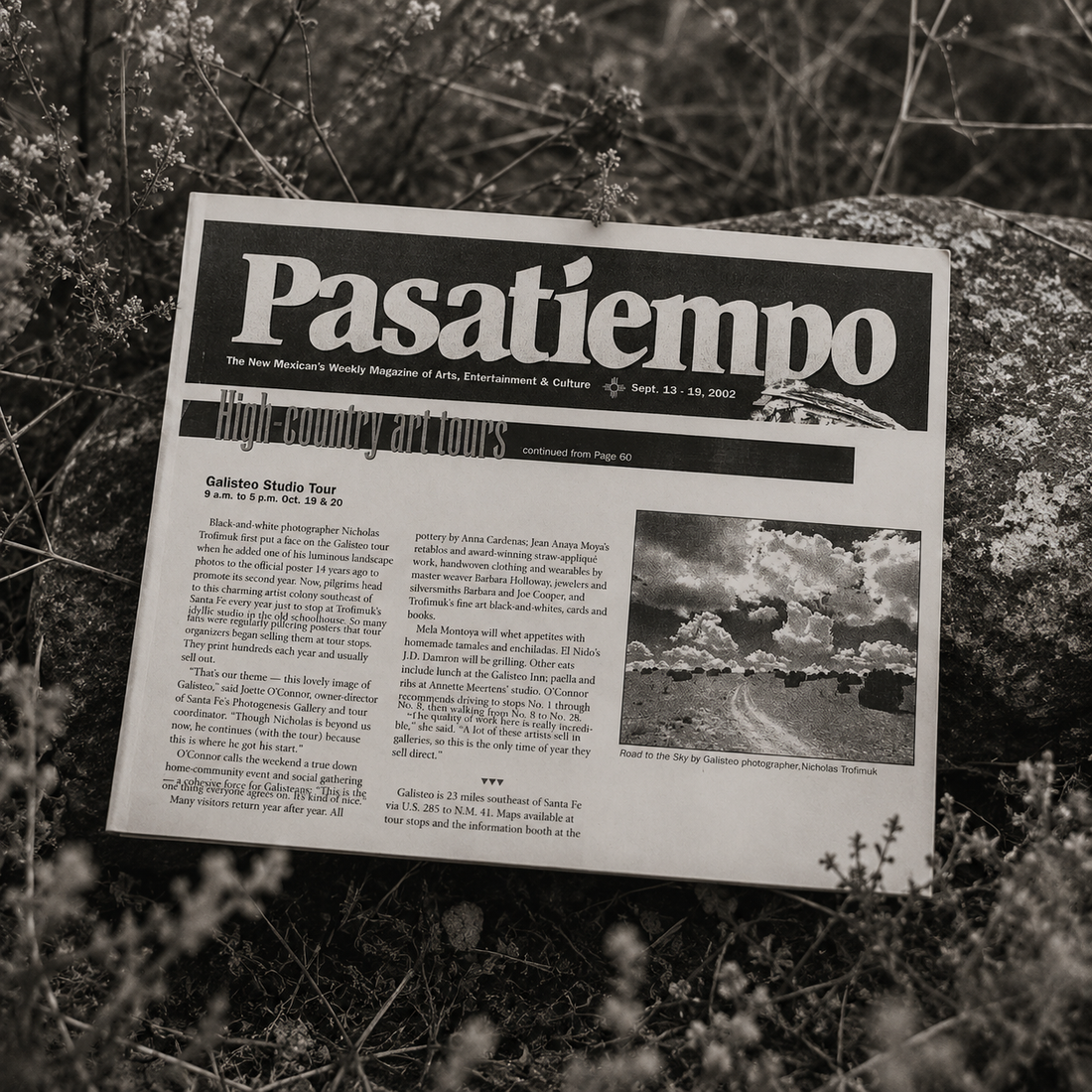 Pasatiempo featuring Nicholas Trofimuk chronological